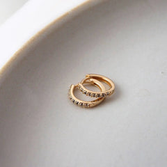 13mm Huggies Gold