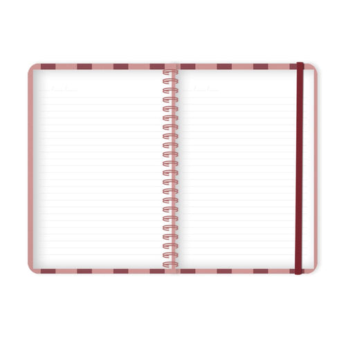 Cath Kidston B6 Spiral Notebook - Cream Butterfly