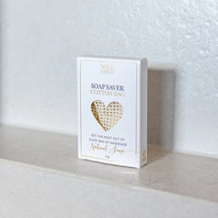 Soap Saver Cotton Bag