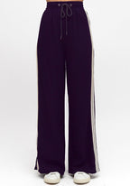 Side Stripe Pants - Navy