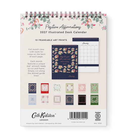 Desk Calendar 2027 - Cath Kidston