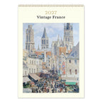 Wall Calendar 2027 - Vintage France