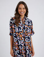 Kirby Geo Shirt Dress