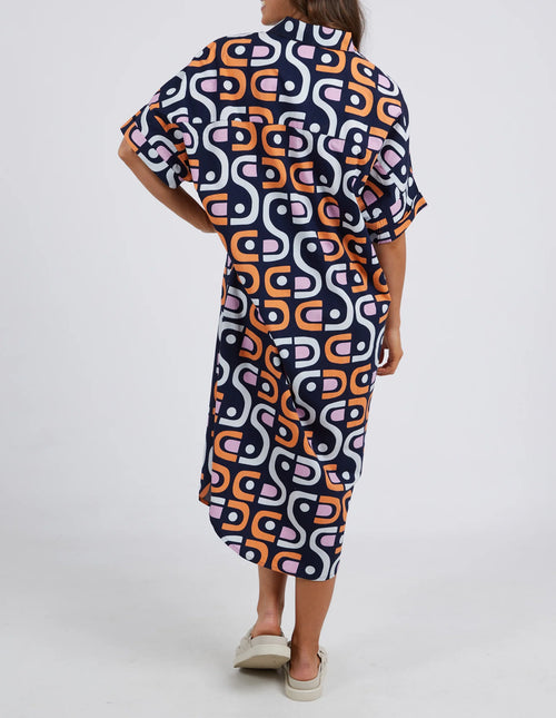 Kirby Geo Shirt Dress