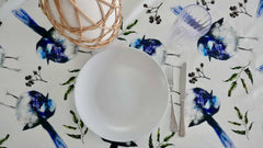 Fairy Wren Tablecloth 149x250 - Cotton
