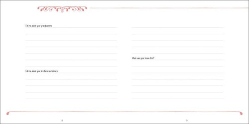 Grandma's Keepsake Memory Journal