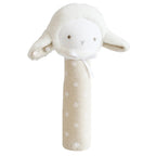 Lamby Squeaker - White Linen Spot