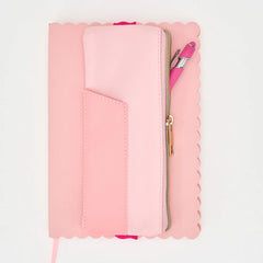 Journal Notes - Pink Scallop