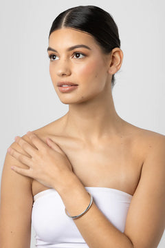 Erika Silver Bangle