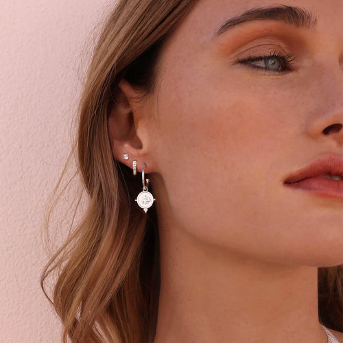 Blooming Earrings - Silver