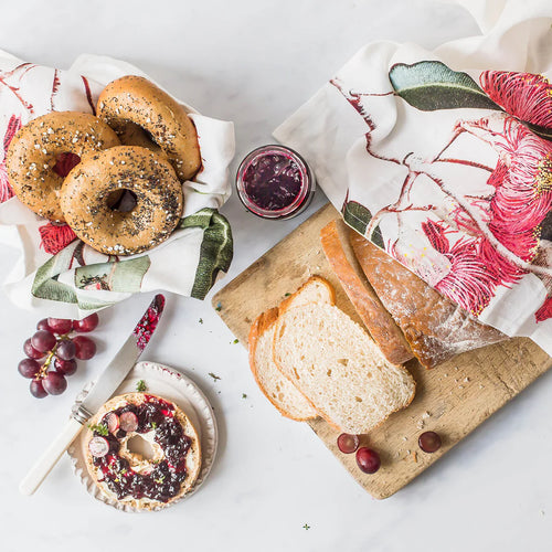 Australian Native Tea Towel - Eucalyptus