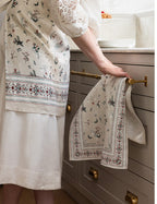 Heirloom Christmas Holly Tea Towel