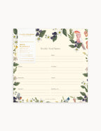 Magnetic Meal Planner Notepad - Cockatoo