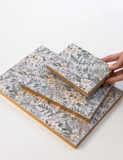 Ivory Garden Desktop Jotter