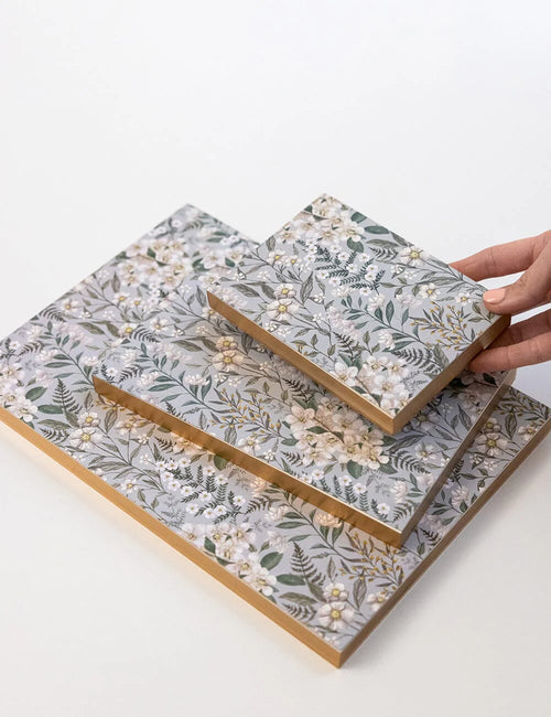 Ivory Garden Desktop Jotter