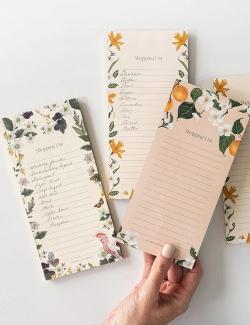 Magnetic Shopping List - Cockatoo