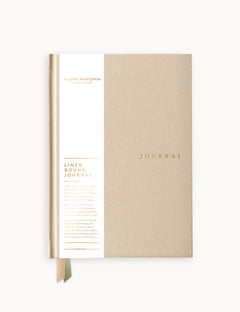 Linen Bound Journal - Desert Sand