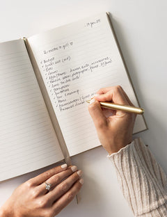 Linen Bound Journal - Desert Sand