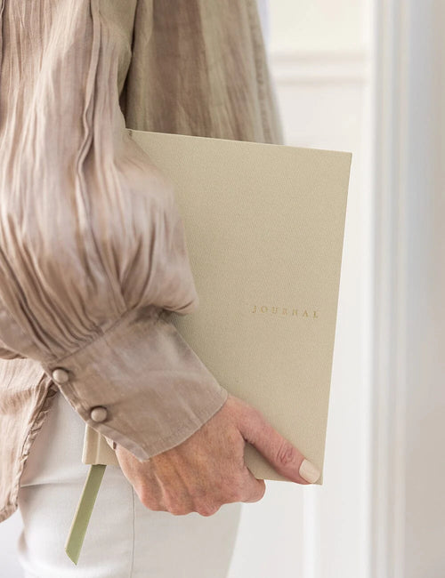 Linen Bound Journal - Desert Sand
