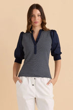 Ralph Rib Top - Navy