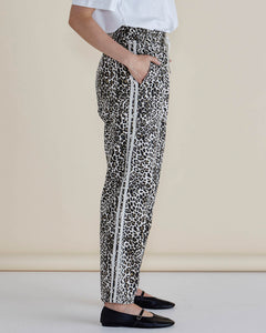 Quinn Cotton Jogger - Leopard