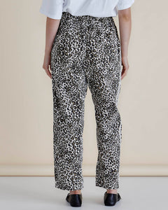 Quinn Cotton Jogger - Leopard