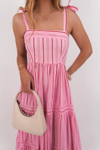 Sicily Stripe Maxi Dress