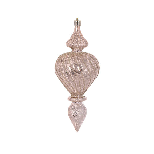 Champagne mercury round finial