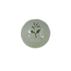 Fiori Ceramic Trinket Dish - Natural/Blue