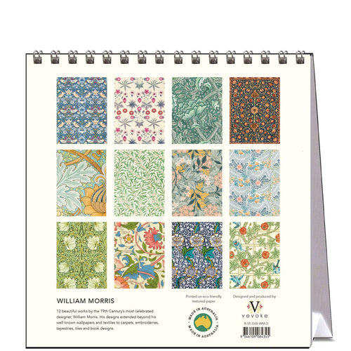 Desk Calendar William Morris