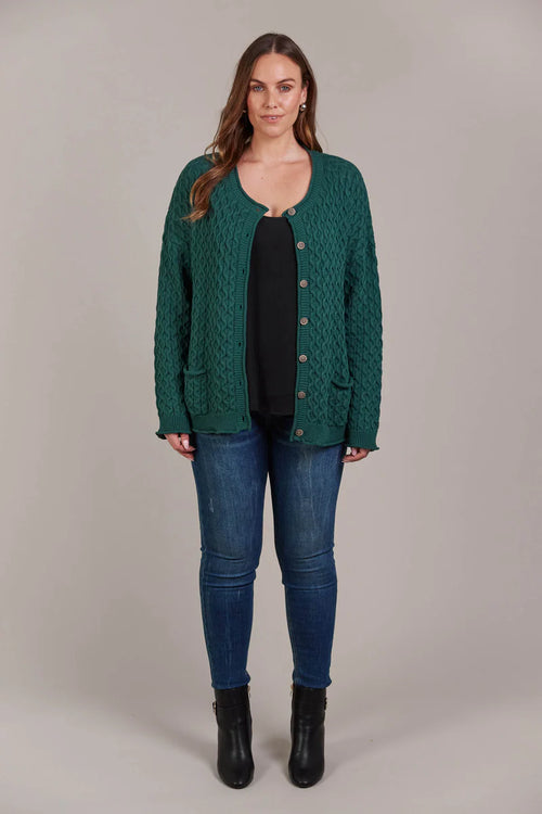 Naviva Cardigan - Peacock