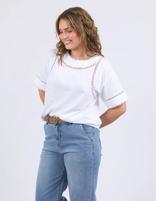Abagail Top - White