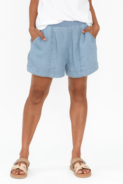 Brielle Chambray Short