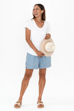 Brielle Chambray Short