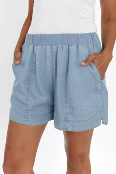 Brielle Chambray Short