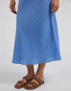 Eleni Skirt - Cerulean Blue
