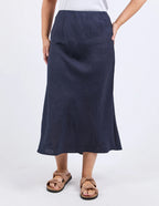 Eleni Skirt - Dark Sapphire