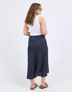 Eleni Skirt - Dark Sapphire