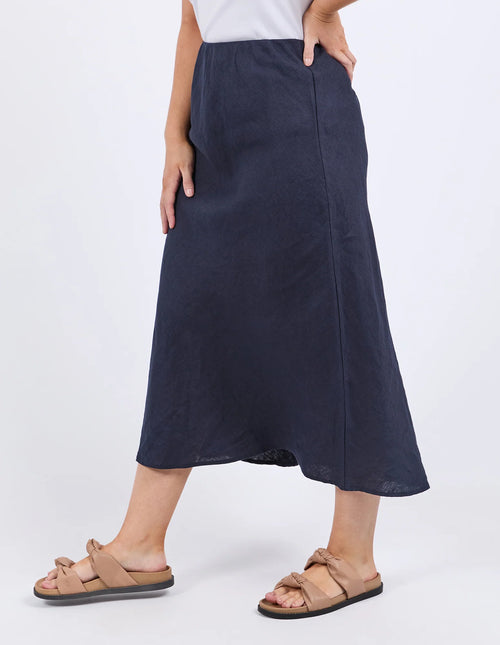 Eleni Skirt - Dark Sapphire
