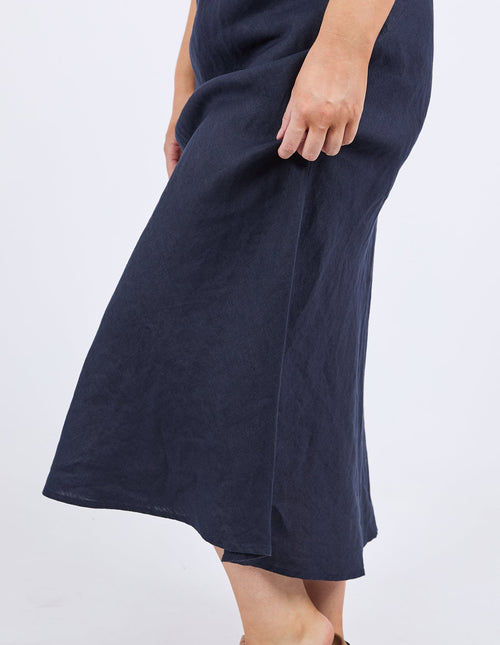 Eleni Skirt - Dark Sapphire