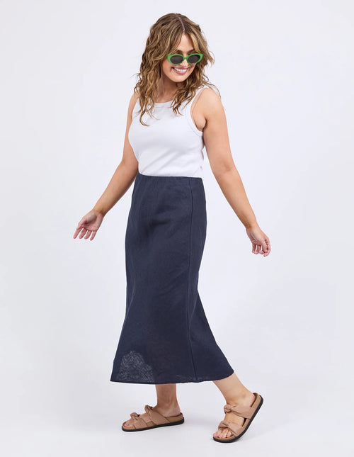 Eleni Skirt - Dark Sapphire