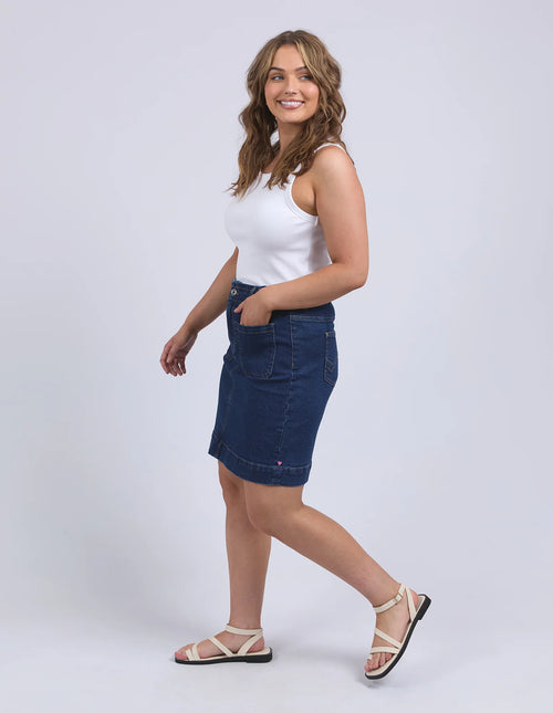 Lennox Denim Skirt