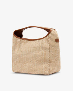 Linton Crossbody - Tan Weave