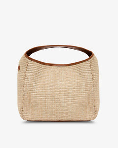 Linton Crossbody - Tan Weave