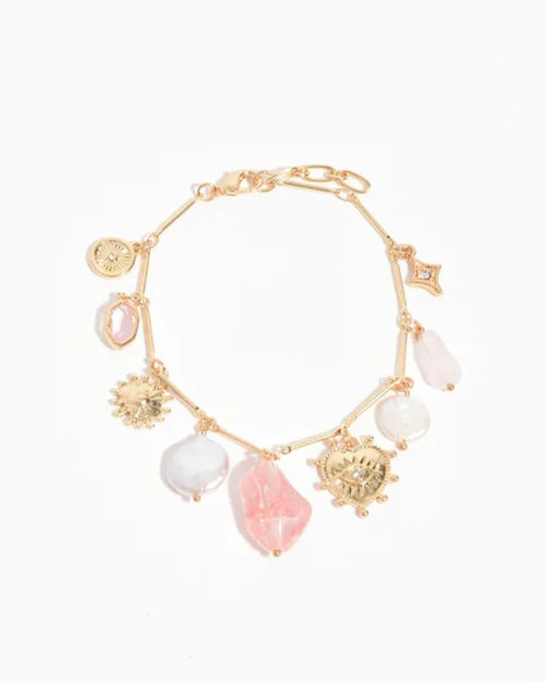 Folklore Linked Charm Bracelet