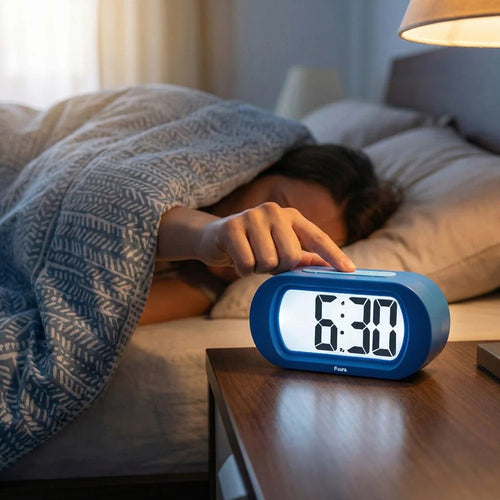 Gummy Alarm Clock - Blue