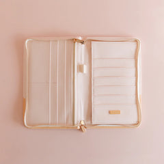 Caramel Ripple Travel Wallet