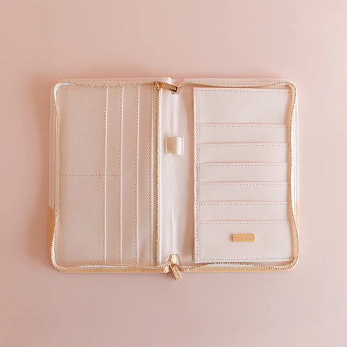 Caramel Ripple Travel Wallet