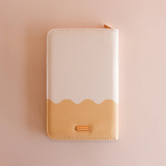 Caramel Ripple Travel Wallet
