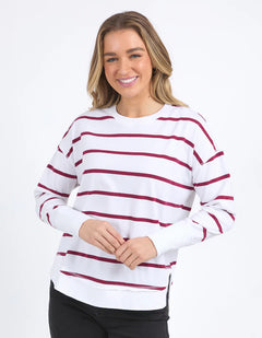 Farrah Long Sleeve - Beetroot Red